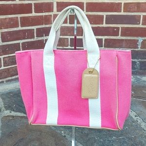 Victoria's Secret Canvas Mini Tote Bag